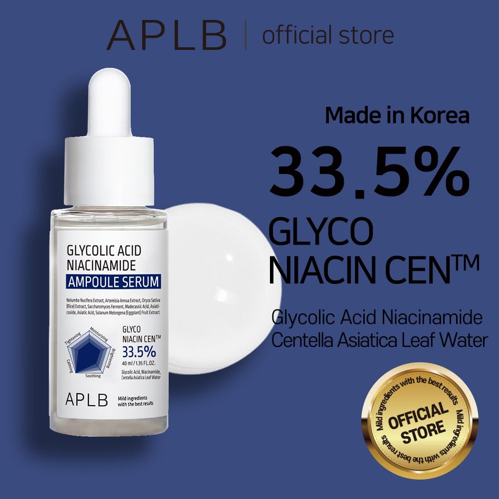 APLB Glycolic Acid Niacinamide Ampoule Serum 1.35 FL.OZ