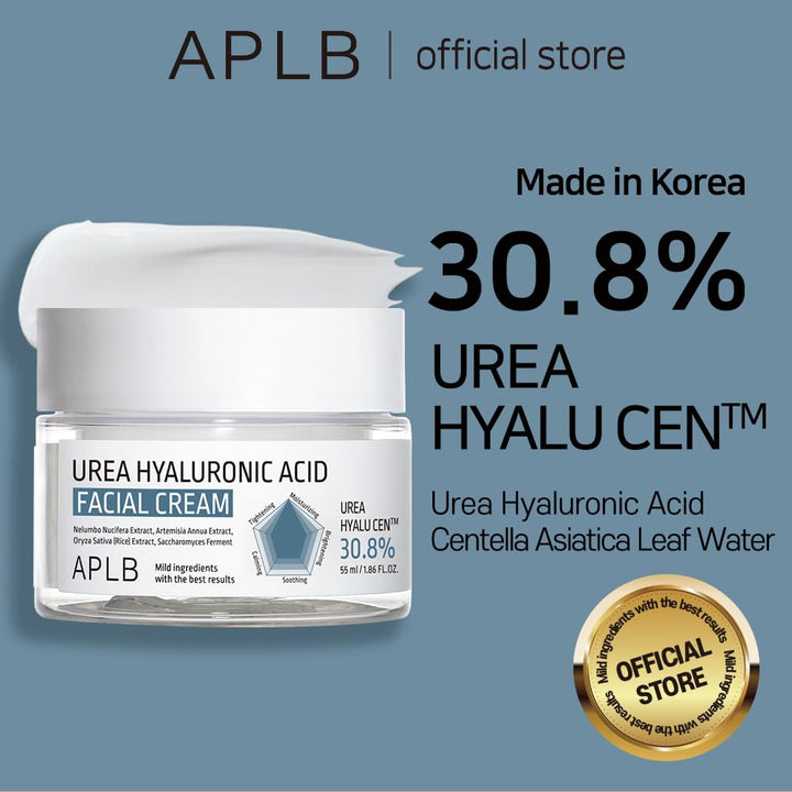 APLB Urea Hyaluronic Acid Facial Cream 1.86 FL.OZ