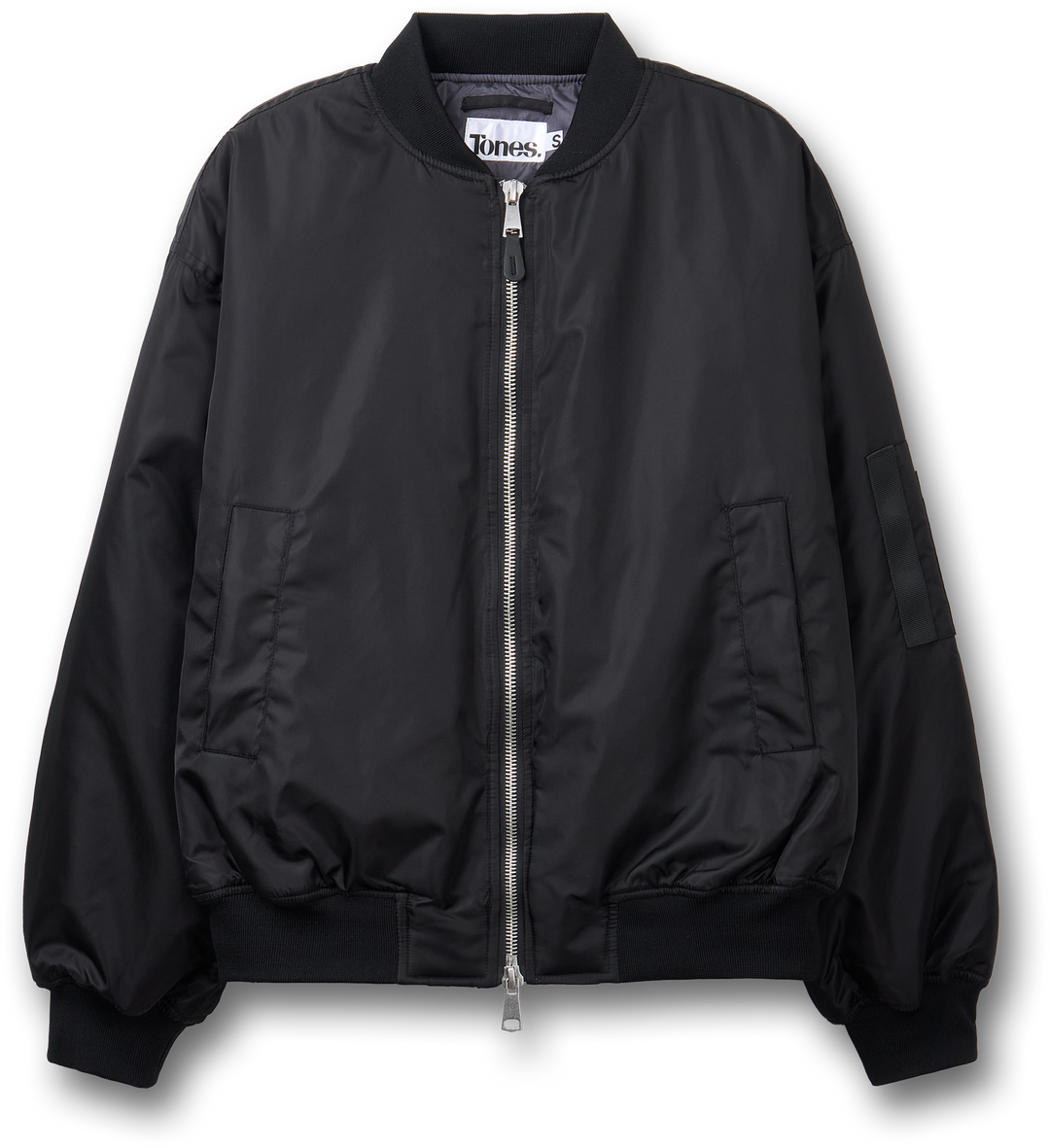 Padded MA-1 Overfit Jacket - Black