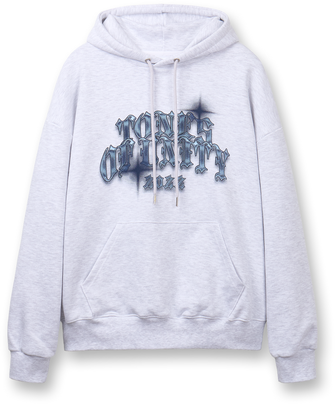 Prism Overfit Hoodie -  Light Grey