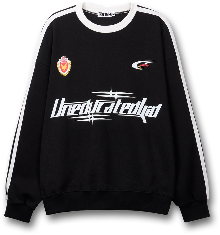 F1 Track Overfit Sweatshirt -  Black