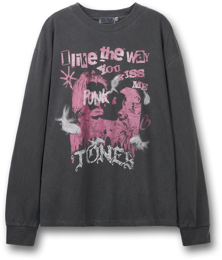 Punk Pigment Long Sleeve - Charcoal