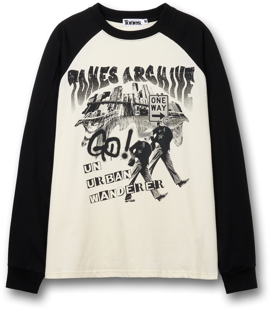 Urban Vintage Raglan Long Sleeve - Ivory
