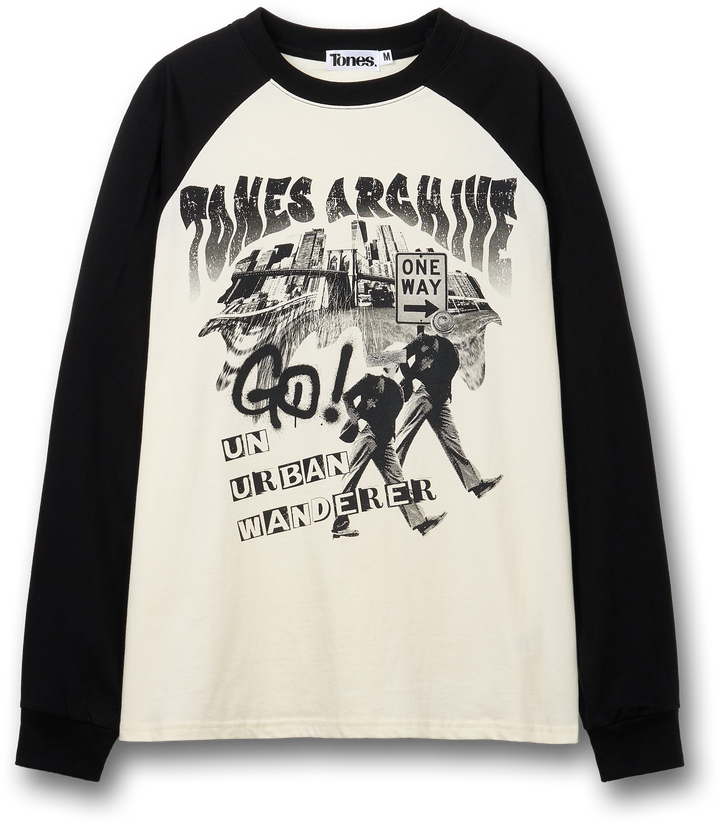 Urban Vintage Raglan Long Sleeve - Ivory