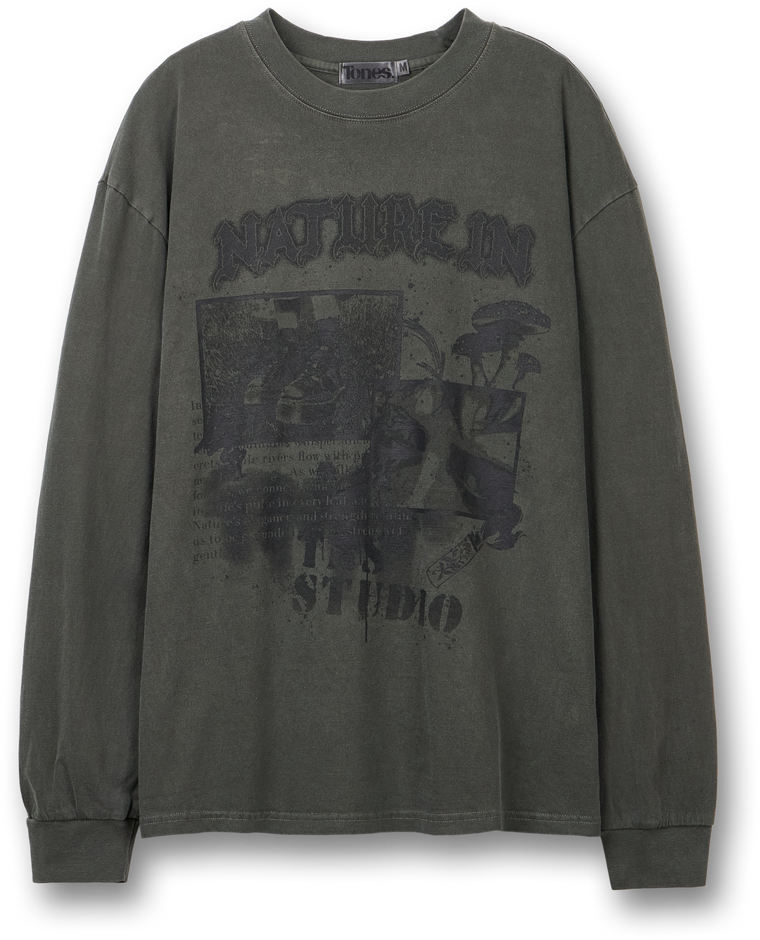 Nature Pigment Long Sleeve - KHAKI