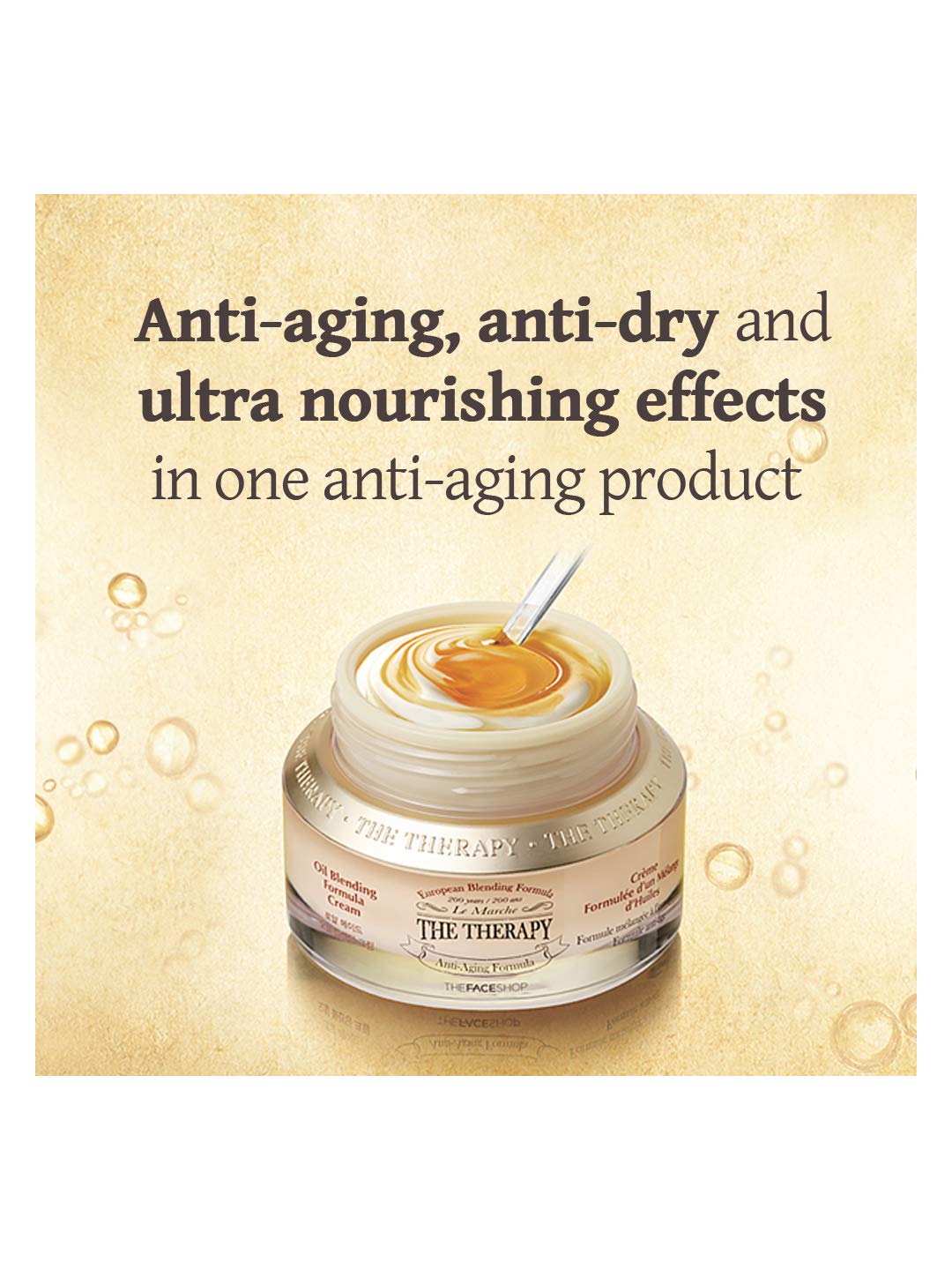 The Face Shop The Therapy Oil Blending Cream 1.69 Fl Oz