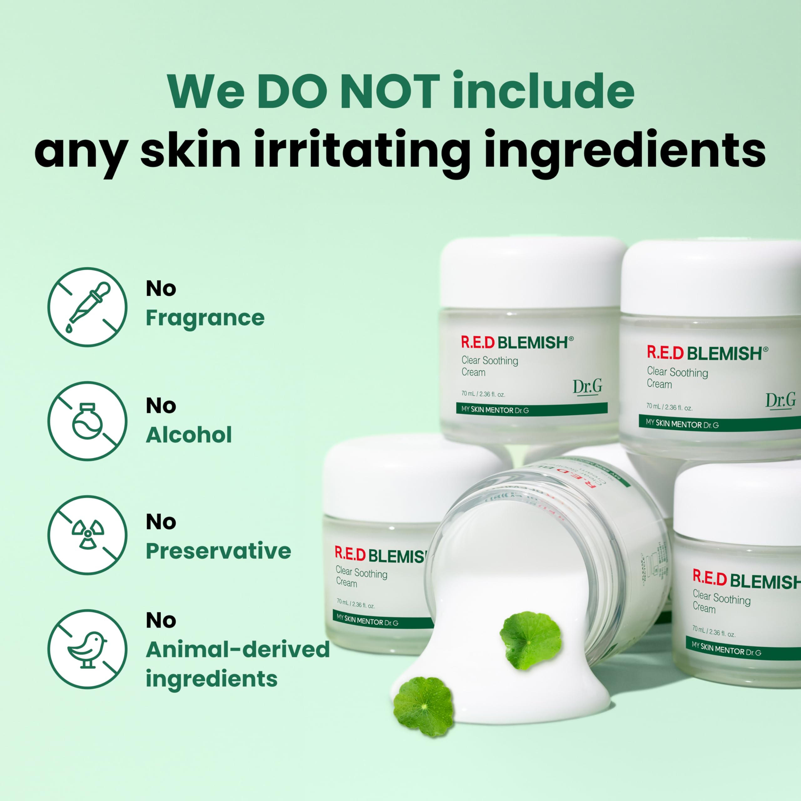 Dr.G RED Blemish Clear Soothing Cream, 1.01 fl. oz. 30ml – HILA
