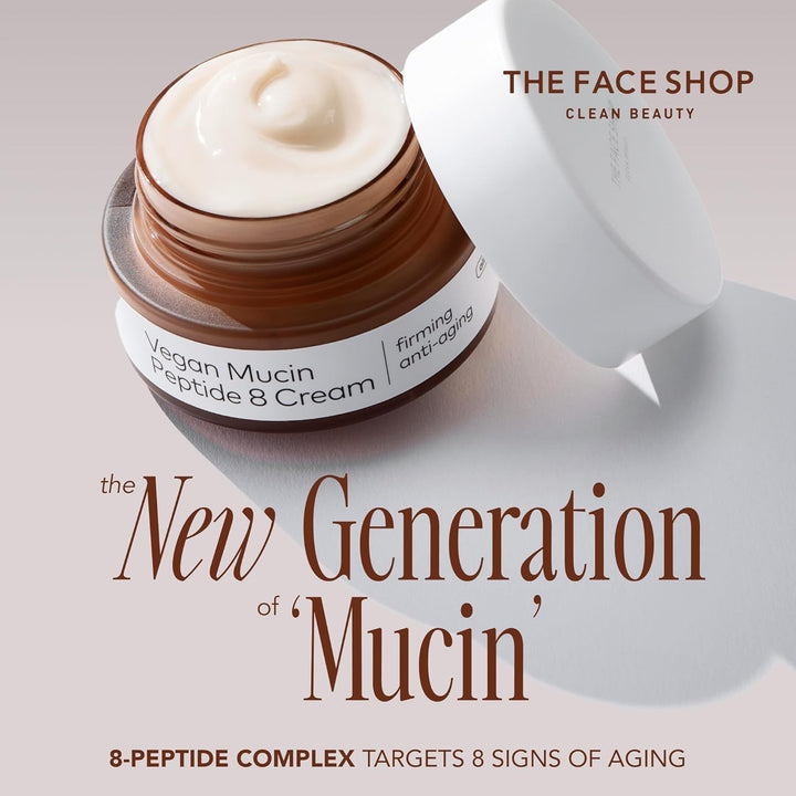 The Face Shop Alltimate Vegan Mucin Peptide 8 Cream 30ml