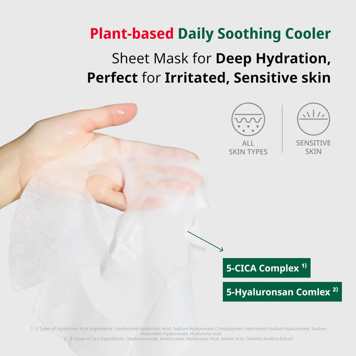 Dr.G Red Blemish Daily Cool Soothing Mask 10ea