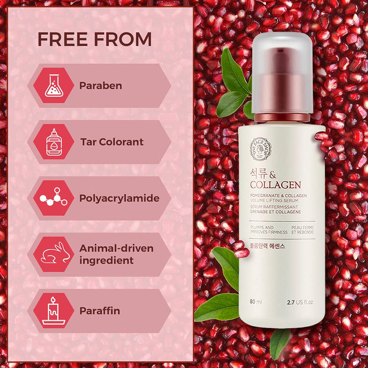 The Face Shop Pomegranate & Collagen Volume Lifting Serum 2.7 fl. oz