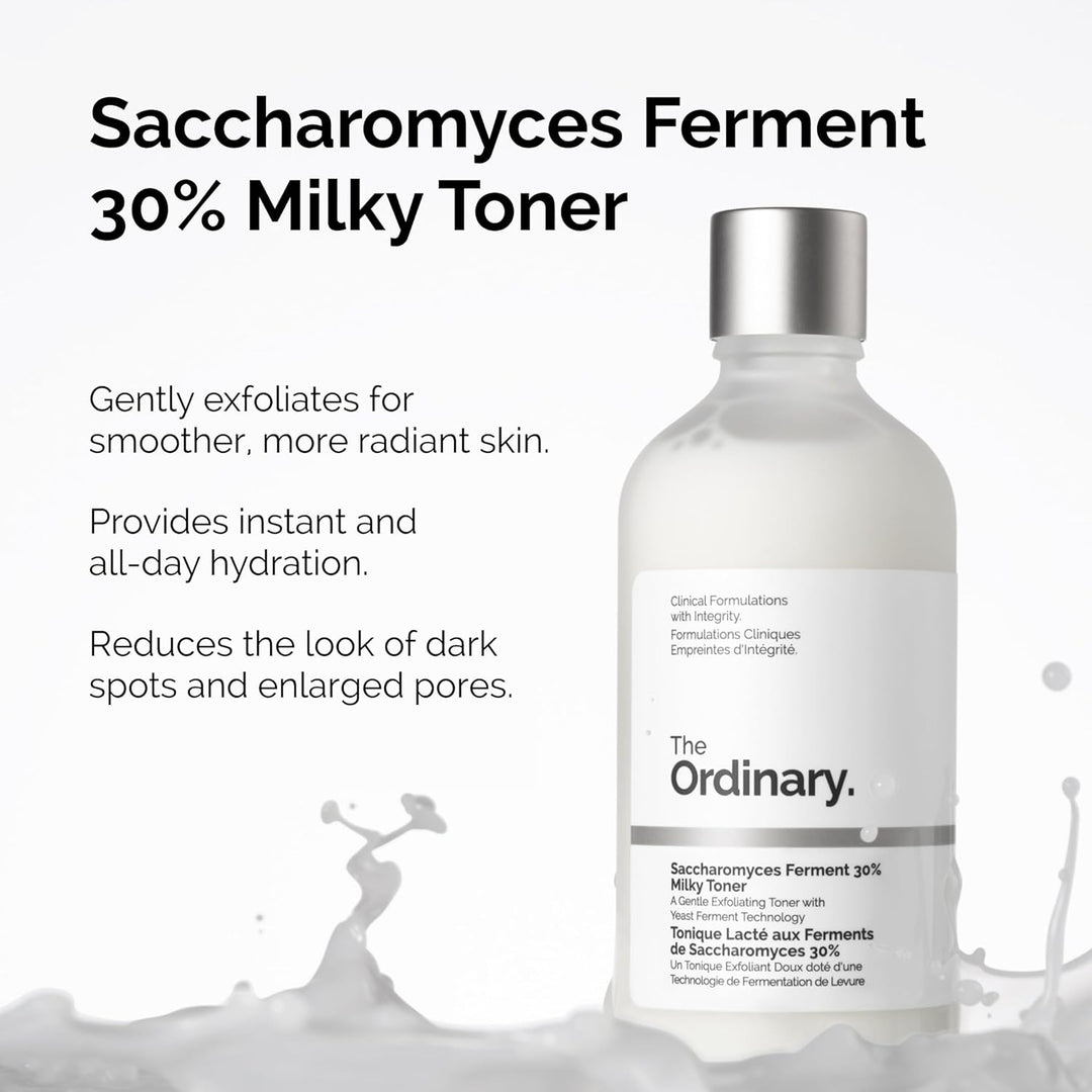 The Ordinary Saccharomyces Ferment 30% Milky Toner 3.4 Fl Oz