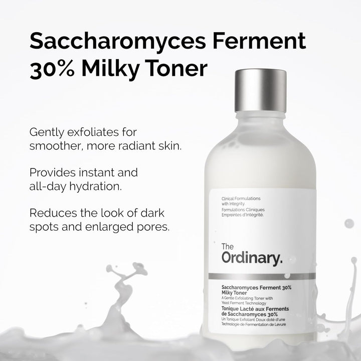 The Ordinary Saccharomyces Ferment 30% Milky Toner 3.4 Fl Oz