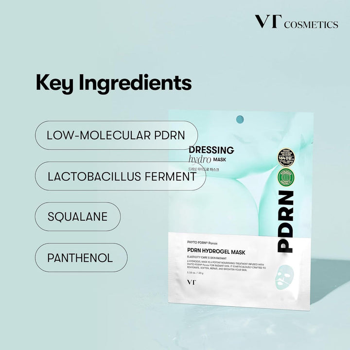 VT Cosmetics PDRN Hydrogel Mask(33gx4ea)