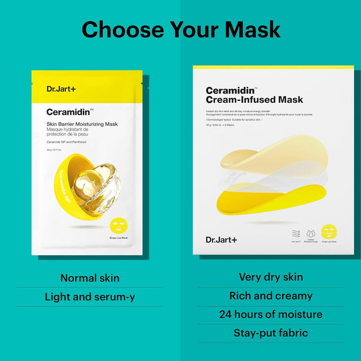 Dr.Jart+ Ceramidin™ Skin Barrier Moisturizing Face Mask 1 Pack