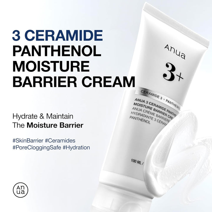 ANUA3 Ceramide Panthenol Moisture Barrier Cream 3.38 fl. oz