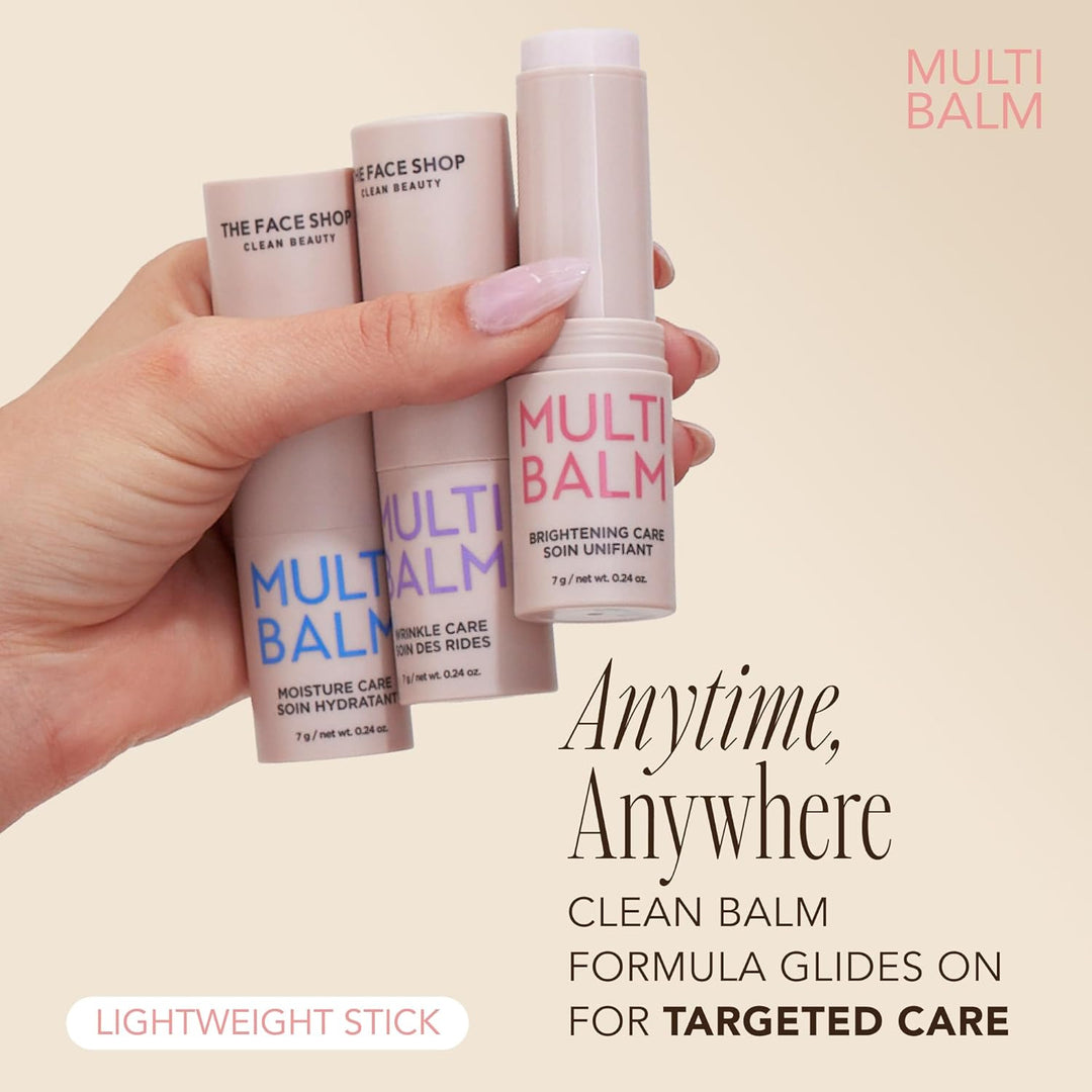 The Face Shop Multi Balm ,Fine Lines & Wrinkle Treatment Stick  Brightening Care
