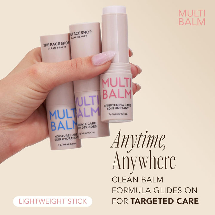 The Face Shop Multi Balm ,Fine Lines & Wrinkle Treatment Stick  Brightening Care