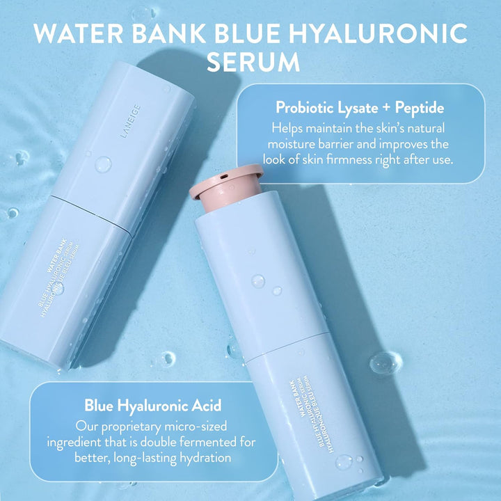 LANEIGE Water Bank Blue Hyaluronic Serum, 1.6 fl.oz. 50ml