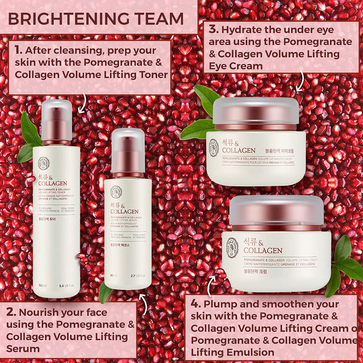 The Face Shop Pomegranate & Collagen Volume Lifting Serum 2.7 fl. oz