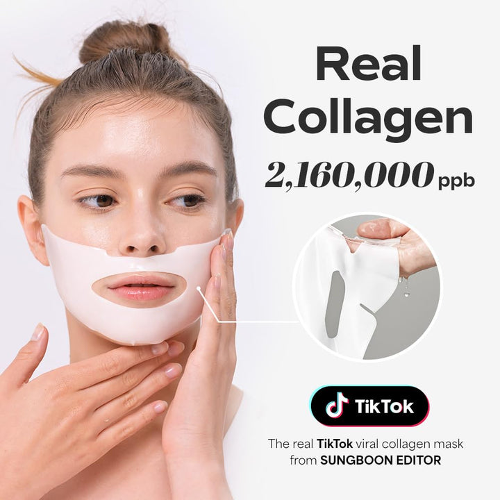 SUNGBOON EDITOR Deep Collagen Power Boosting Mask(1 Count, Deep Collagen) 1.3oz, 37g
