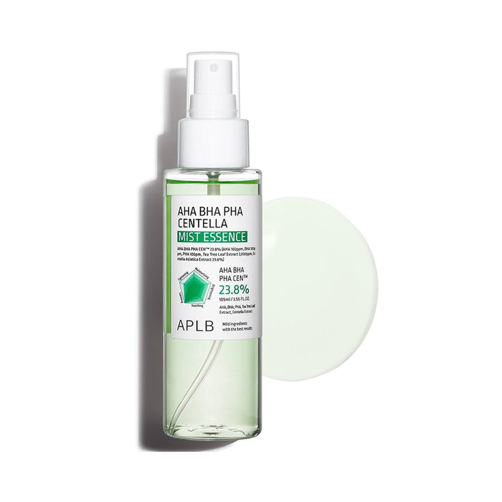 APLB AHA BHA PHA Centella Mist Essence 105ml / 3.55 fl. oz.