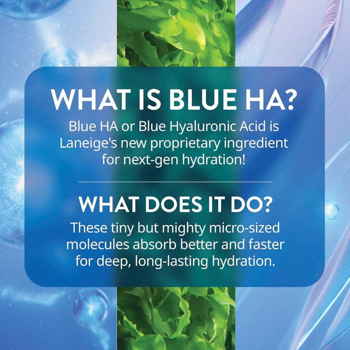 LANEIGE Water Bank Blue Hyaluronic Serum, 1.6 fl.oz. 50ml
