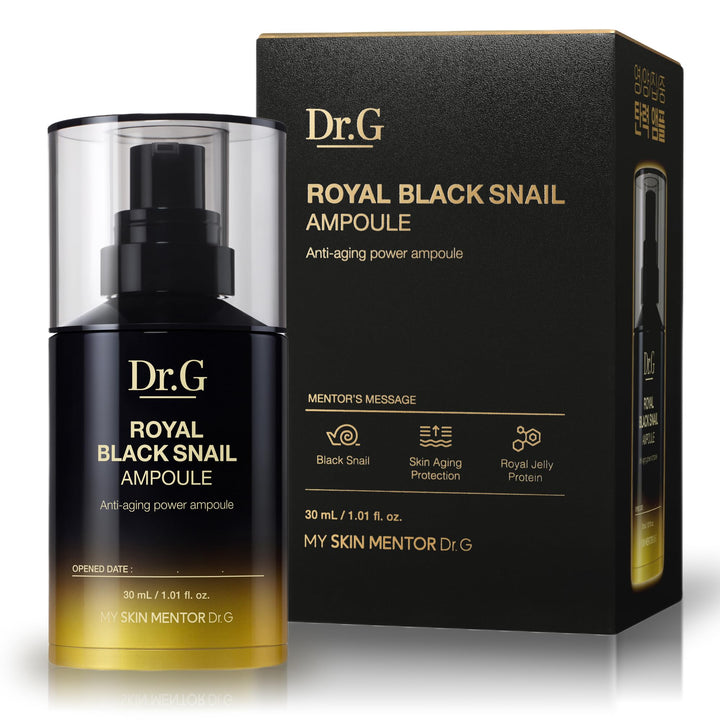 Dr.G Royal Black Snail Ampoule, 1.01 fl. oz.30ml