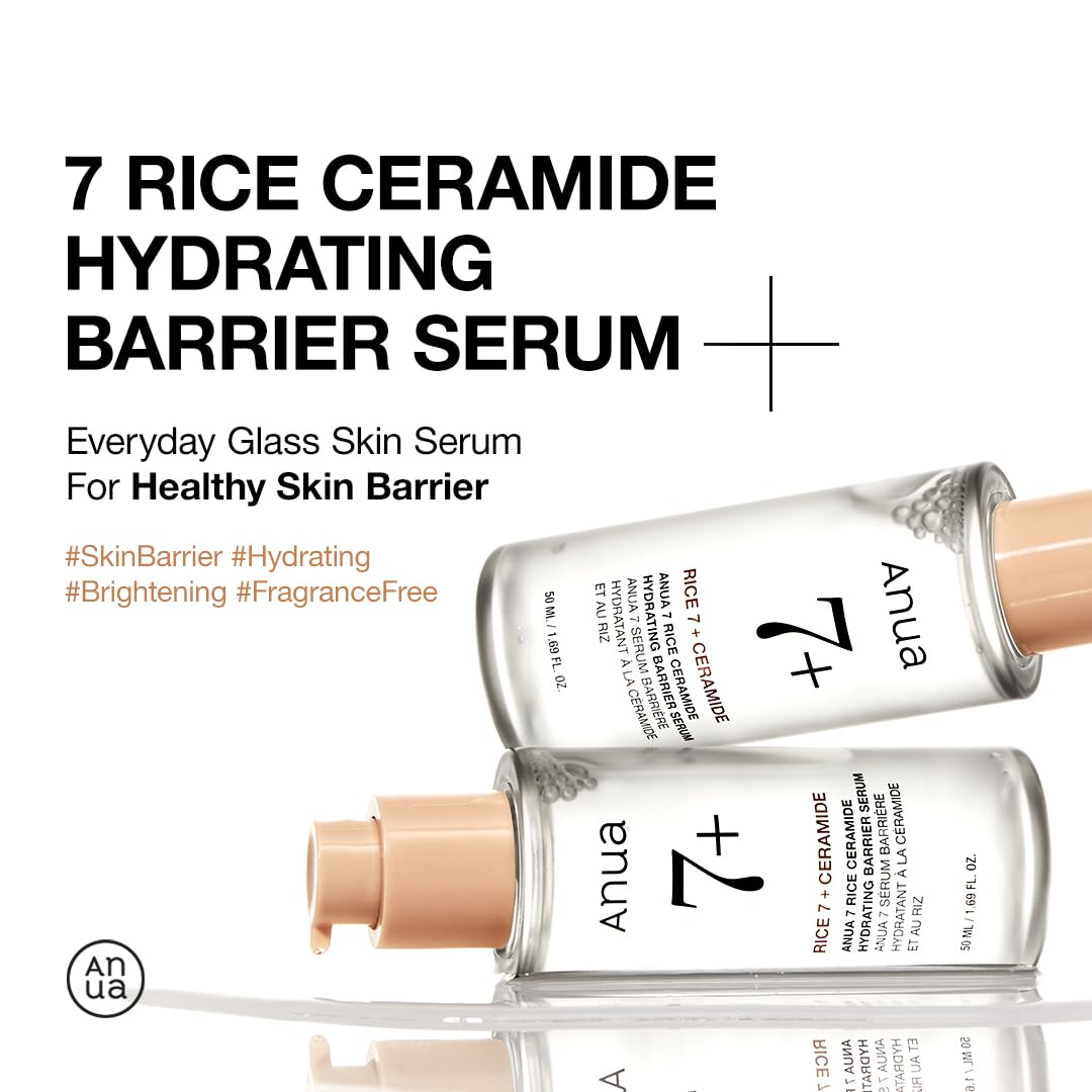 ANUA Rice Ceramide 7 Hydrating Barrier Serum 50ml / 1.69fl. oz.
