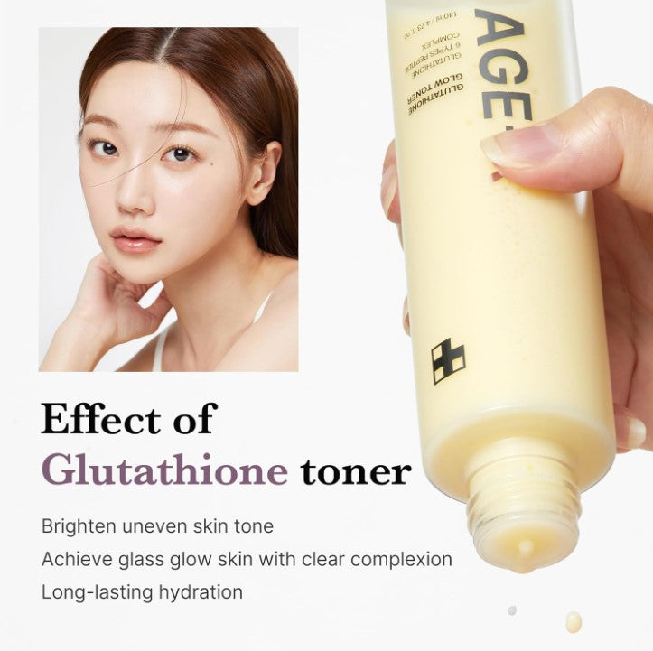 Medicube Age-R Glutathione Glow Milky Toner 140ml