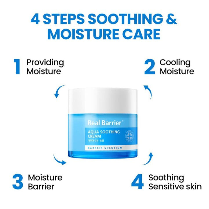 Real Barrier Aqua Soothing Cream 50ml / 1.7 Fl.Oz.