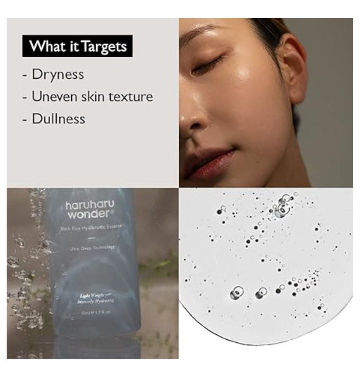 Haruharu wonder Black Rice Hyaluronic Essence 1.6 fl. oz / 50 ml