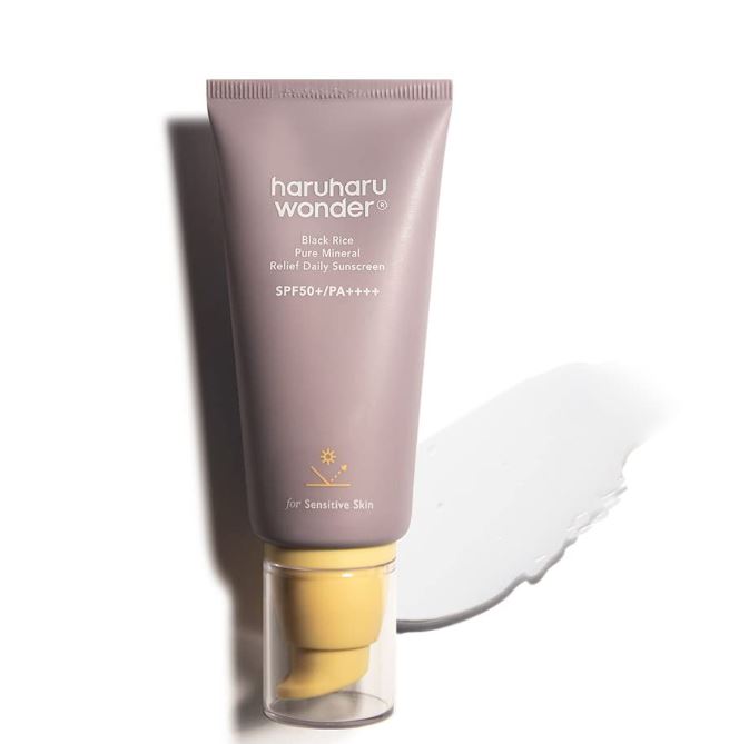 Haruharu wonder Black Rice Pure Mineral Relief SPF50+/PA++++ 50ml