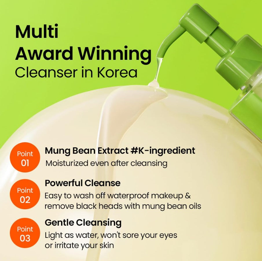 Mung Bean Cleansing Oil 6.76fl.oz / 200ml