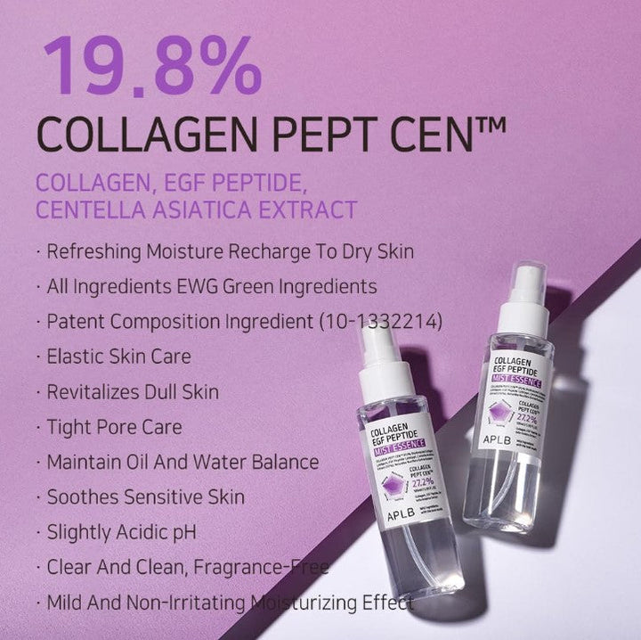 APLB Collagen EGF Peptide Mist Essence 3.55 fl. oz.