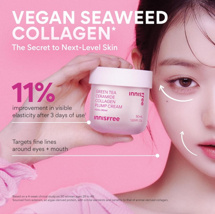 Innisfree Green Tea Ceramide Collagen Plump Cream 50ml