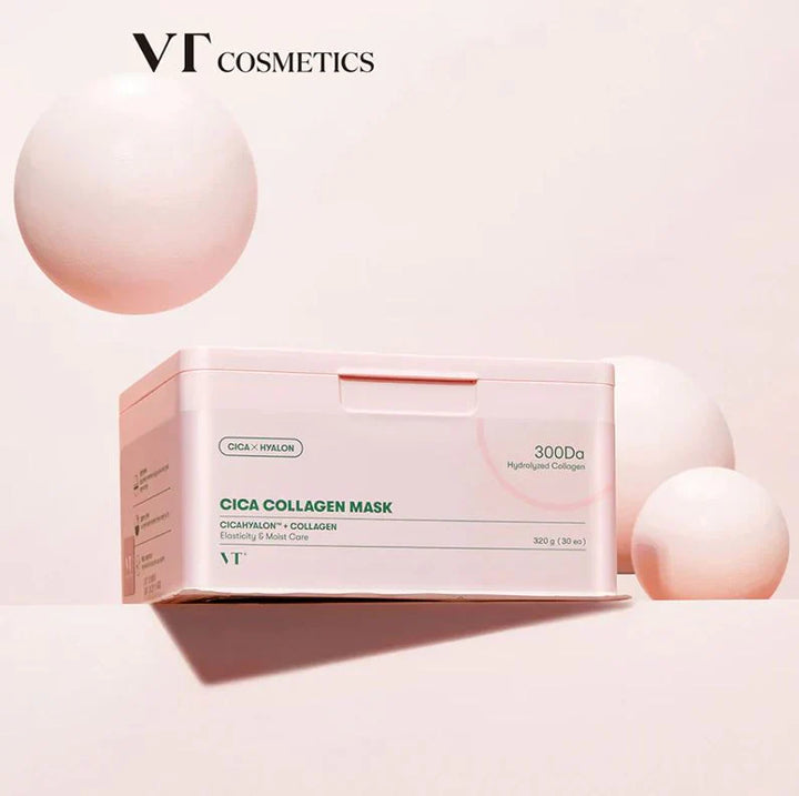 VT Cosmetics Cica Collagen Mask 320g / 30 ea