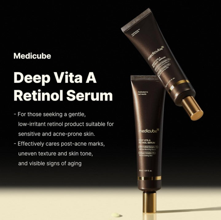 Medicube Deep Reviving Bakuchiol Retinol Facial Serum 30ml