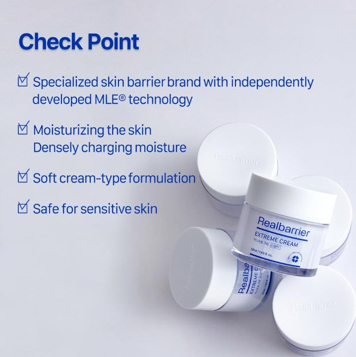 Real Barrier Extreme Cream Light 1.69 fl. oz. / 50ml