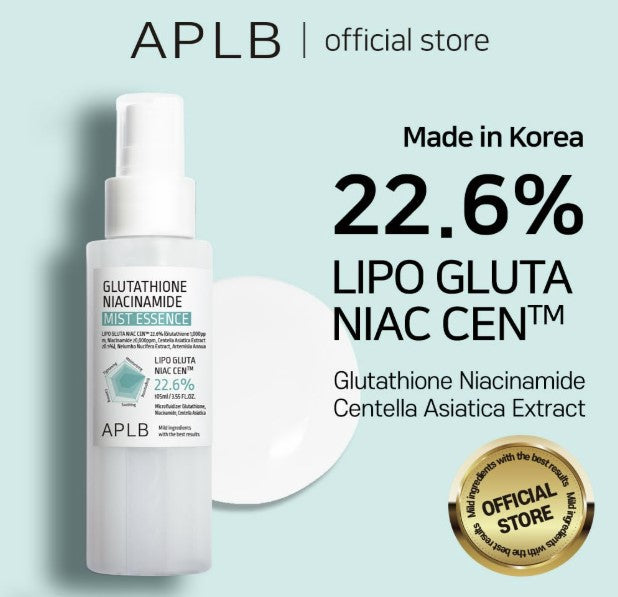 APLB Glutathione Niacinamide Mist Essence 3.55fl. oz.