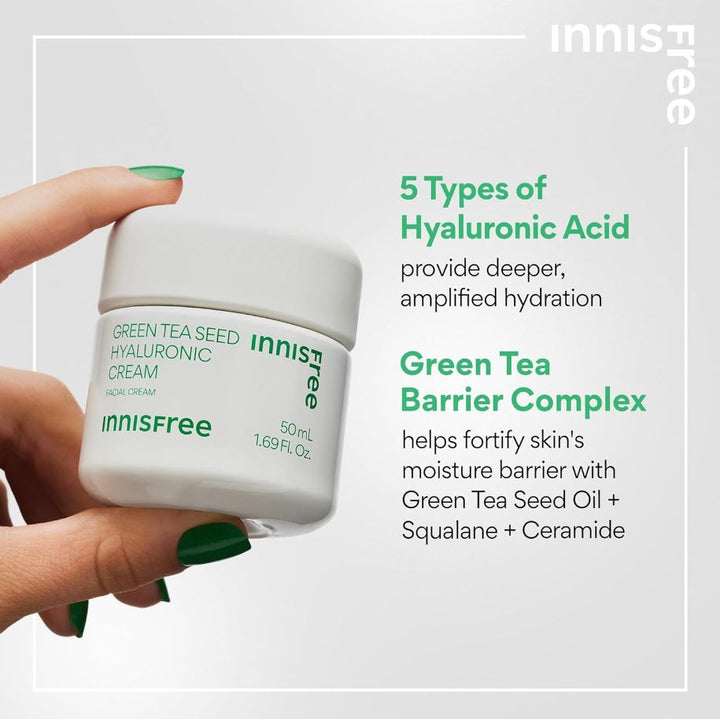Innisfree Green Tea Seed Hyaluronic Acid Cream 50ml