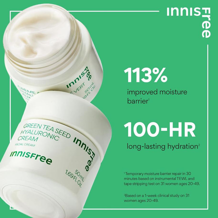 Innisfree Green Tea Seed Hyaluronic Acid Cream 50ml
