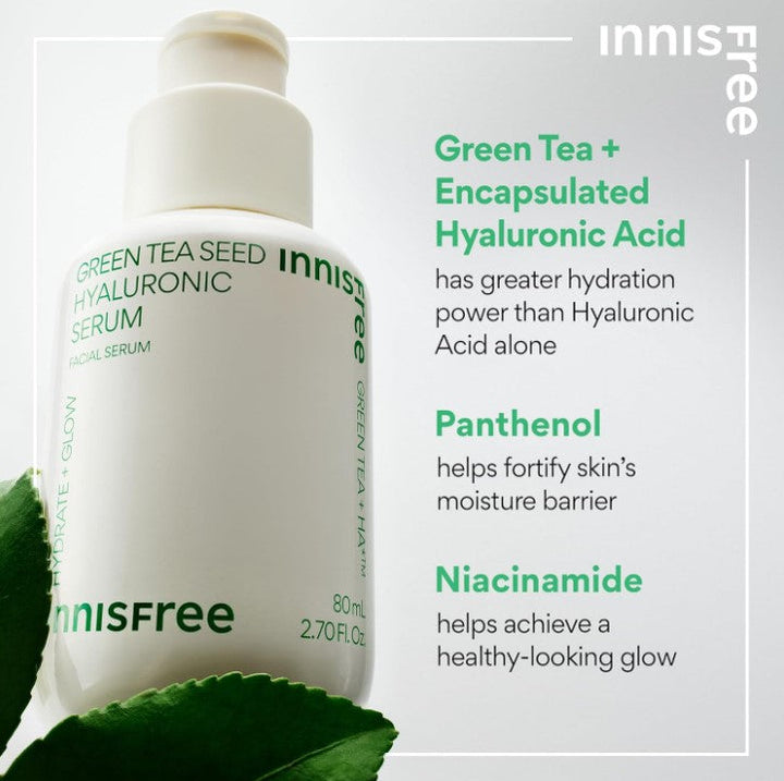 Innisfree Green Tea Seed Hyaluronic Serum 80ml