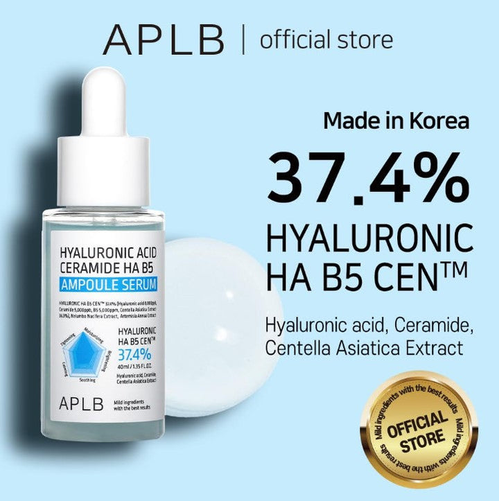APLB Hyaluronic Acid Ceramide HA B5 Ampoule Serum 40ml / 1.35 fl. oz.