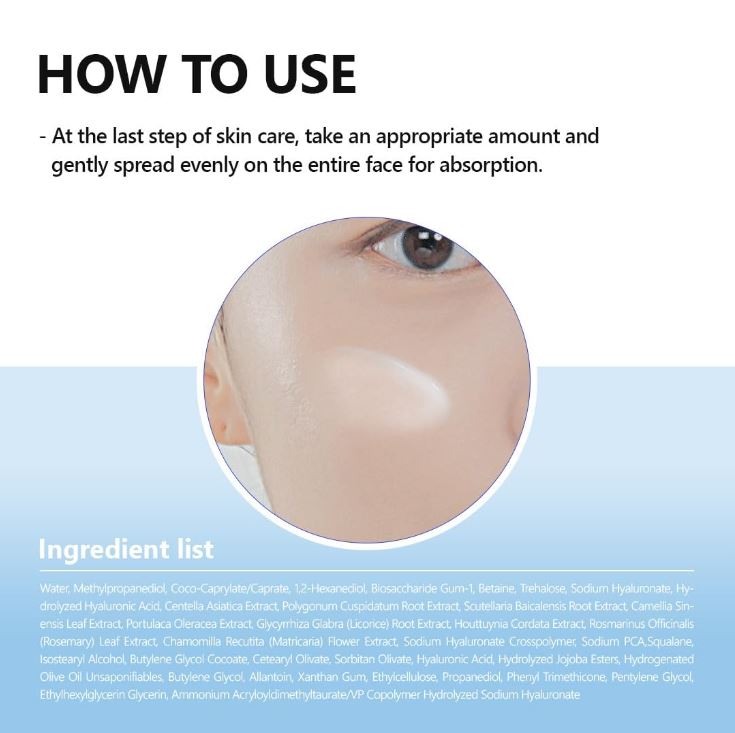 Hyalronic acid aqua gel cream 100ml / 3.38 fl. oz.