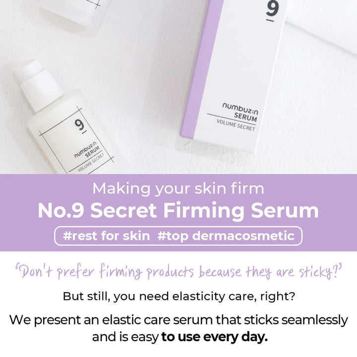 numbuzin No.9 Secret Firming Serum 50ml / 1.69 fl. oz.