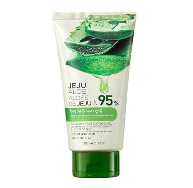 The Face Shop Jeju Aloe Soothing Gel Tube 300ml / 10.1 fl. oz.