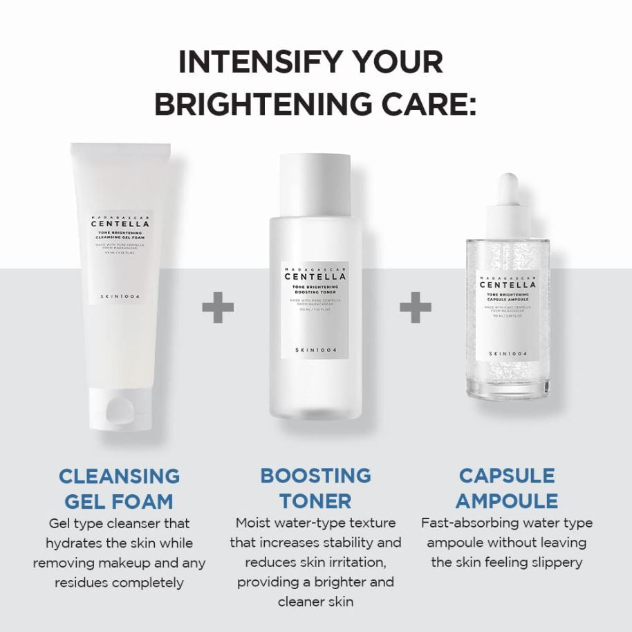 SKIN1004 Madagascar Centella Tone Brightening Cleansing Gel Foam 125ml