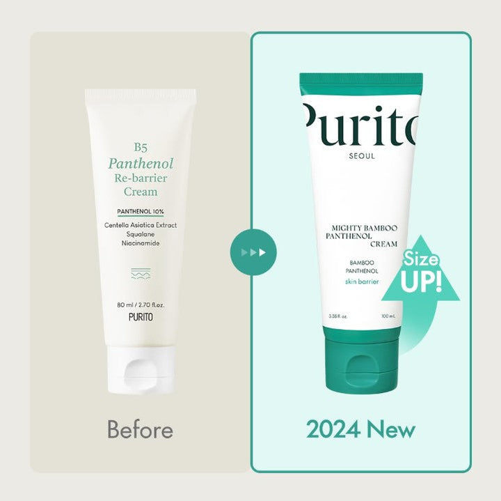 Purito Mighty Bamboo Panthenol Cream 100ml