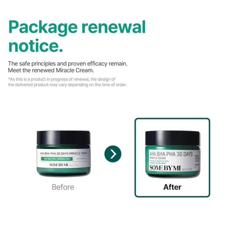 SOME BY MI AHA BHA PHA 30 Days Miracle Cream 60ml / 2.02 oz.