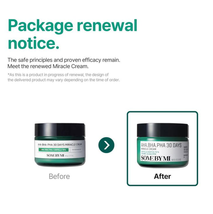 SOME BY MI AHA BHA PHA 30 Days Miracle Cream 60ml / 2.02 oz.